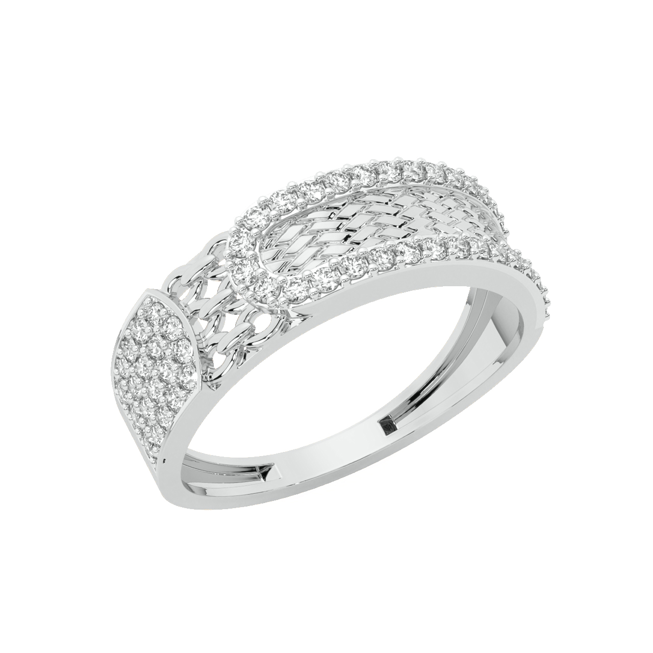 Ivan Round Diamond Ring For Him